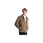 Lcw Vision Slim Fit Gömlek Yaka Süet Erkek Mont - Kahverengi - XL