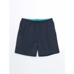 LCWAIKIKI Classic İndigo Kısa Boy Basic Erkek Deniz Şortu