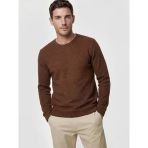 Lcwaıkıkı Classic Kahverengi Bisiklet Yaka Erkek Sweatshirt