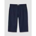 Lcwaıkıkı Classic Lacivert Regular Fit Keten Karışımlı Erkek Şort