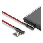 Ldnio LS422 90 Derece Micro Kırmızı Şarj ve Veri Aktarım Kablosu