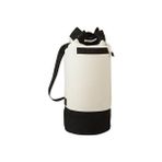 LDY-03277 Taşıma Askılı Ekstra Kapasiteli Çamaşır Duffle Çantası, Siyah/beyaz, 38,6 cm x 38,6 cm x 84,1 cm