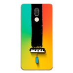 Le Balvo Huawei Mate 10 Lite Uyumlu Boya Rulosu Baskılı Silikon Kılıf