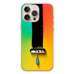 Le Balvo İphone 16 Pro Max Uyumlu Boya Rulosu Baskılı Silikon Kılıf