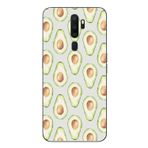 Le Balvo Oppo A5 2020 Uyumlu Avakadolar Baskılı Silikon Kılıf