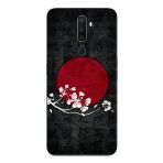Le Balvo Oppo A5 2020 Uyumlu Ay Tutulması Baskılı Silikon Kılıf