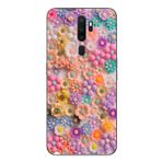 Le Balvo Oppo A5 2020 Uyumlu Çiçek Bükleleri Baskılı Silikon Kılıf
