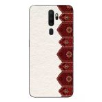 Le Balvo Oppo A5 2020 Uyumlu Halı Köşesi Baskılı Silikon Kılıf
