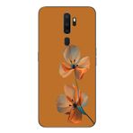 Le Balvo Oppo A5 2020 Uyumlu Hibüskus Çiçeği Baskılı Silikon Kılıf