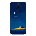 Le Balvo Oppo A5 2020 Uyumlu İnternet Yok Baskılı Silikon Kılıf