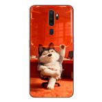 Le Balvo Oppo A5 2020 Uyumlu Keyifli Köpek Baskılı Silikon Kılıf