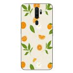 Le Balvo Oppo A5 2020 Uyumlu Mandalinalar Baskılı Silikon Kılıf