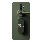 Le Balvo Oppo A5 2020 Uyumlu Not Disturb Baskılı Silikon Kılıf