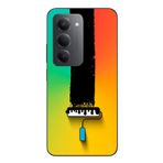 Le Balvo Redmi 15 Uyumlu Boya Rulosu Baskılı Silikon Kılıf