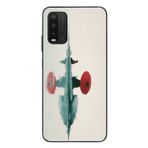 Le Balvo Redmi 9T Uyumlu Japon Şemsiyesi Baskılı Silikon Kılıf