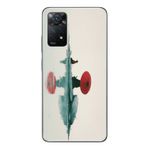 Le Balvo Redmi Note 11 Pro 4G Uyumlu Japon Şemsiyesi Baskılı Silikon Kılıf