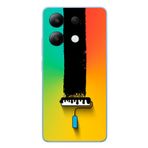 Le Balvo Redmi Note 13 4G Uyumlu Boya Rulosu Baskılı Silikon Kılıf