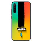 Le Balvo Redmi Note 8 Uyumlu Boya Rulosu Baskılı Silikon Kılıf