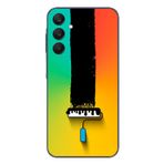 Le Balvo Samsung Galaxy A25 Uyumlu Boya Rulosu Baskılı Silikon Kılıf