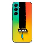 Le Balvo Samsung Galaxy A55 Uyumlu Boya Rulosu Baskılı Silikon Kılıf