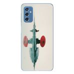 Le Balvo Samsung Galaxy M52 Uyumlu Japon Şemsiyesi Baskılı Silikon Kılıf