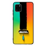 Le Balvo Samsung Galaxy Note 10 Lite Uyumlu Boya Rulosu Baskılı Silikon Kılıf
