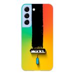 Le Balvo Samsung Galaxy S22 Uyumlu Boya Rulosu Baskılı Silikon Kılıf