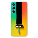 Le Balvo Samsung Galaxy S23 Fe Uyumlu Boya Rulosu Baskılı Silikon Kılıf