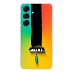 Le Balvo Samsung Galaxy S25 Uyumlu Boya Rulosu Baskılı Silikon Kılıf