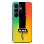 Le Balvo Samsung Galaxy S26 Ultra Uyumlu Boya Rulosu Baskılı Silikon Kılıf