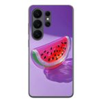 Le Balvo Samsung Galaxy S26 Ultra Uyumlu Karpuz Jelibon Baskılı Silikon Kılıf