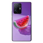 Le Balvo Xiaomi Mi 11 T-11 T Pro Uyumlu Karpuz Jelibon Baskılı Silikon Kılıf