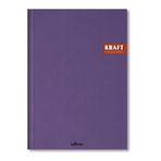 Le Color 2017115/1 Mor 17x24 Kraft Ciltli Çizgili Defter