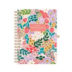 Le Color Akademik Ajanda 17X24 cm Spiralli 24/25 Botanical Pembe