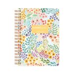Le Color Botanical Spiralli Defter Çizgili Sarı 17x24 cm