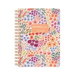 Le Color Botanical Spiralli Defter Çizgili Turuncu 17x24 cm