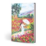 Le Color Çizgili Kadın Creamona Toscana Dokulu Mini Defter