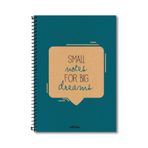 Le Color Eco Kraft Sp 17X24 Mavi Düz Defter