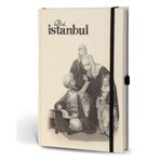 Le Color Eski İstanbul Cep Journal Çizgili Lastikli Arzuhal Defter