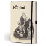 Le Color Eski İstanbul journal Çizgili Lastikli Arzuhalci Defter