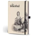 Le Color Eski İstanbul Journal Çizgili Lastikli Fasıl Defter