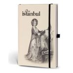 Le Color Eski İstanbul Journal Çizgili Lastikli Sultan Defter