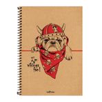 Le Color Köpek Eco A4 Düz 200 Sayfa Defter