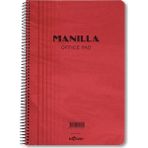 Le Color Manıla A4 Kırmızı Defter ter180Sayfa