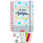 Le Color Mavi Bebek Anı Defteri ve Sticker