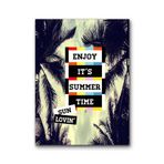 Le Color Motto Mini Journal Çizgili Yaz Defter