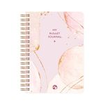 Le Color Noktalı Bullet Journal Pro Defter Rose Gold 17x24