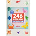 Le Color Origami Kağıt Katlama Sanatı Seti 246 Parça Ebru ve Geometrik Desenli Kağıtlar