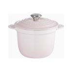 Le Creuset Cocotte Every Döküm Tencere Seramik Kapaklı 18CM - Açık Pembe