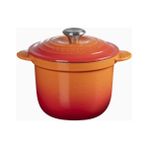 Le Creuset Cocotte Every Döküm Tencere Seramik Kapaklı 18CM - Turuncu